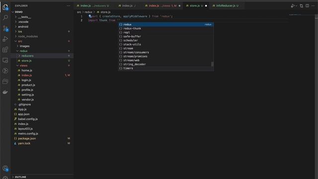 08. Hướng dẫn sử dụng Redux, Redux-thunk trong React Native смотреть онлайн