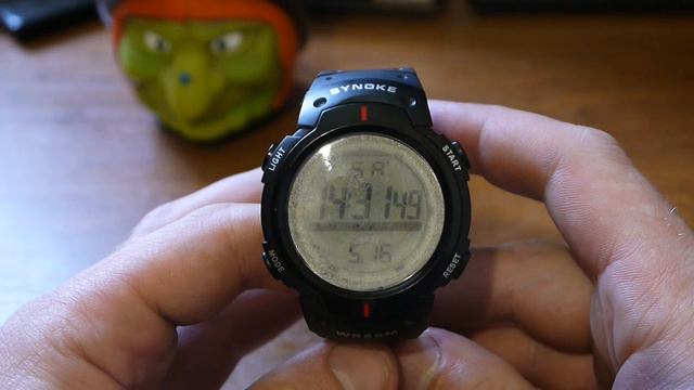 китайские водонепроницаемые Synoke wr50m протечка часов смотреть онлайн