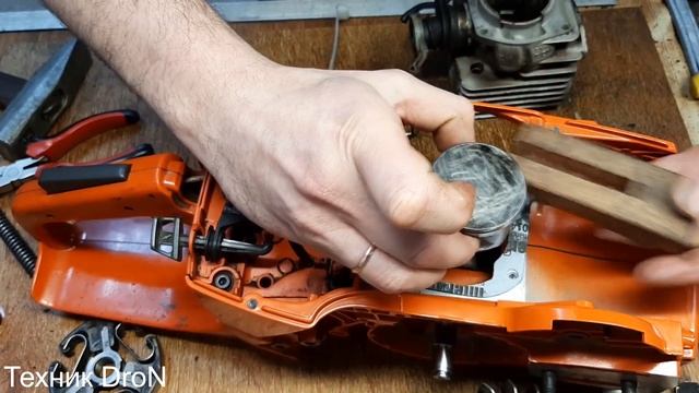 Замена картера Husgvarna 365.Разбор до мелочей. смотреть онлайн