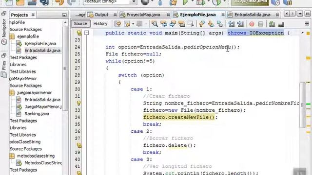 ClaseFileFicheros смотреть онлайн