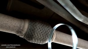 Lada Granta - хомуты на выхлопную гофру. Поможет уменьшить шум?