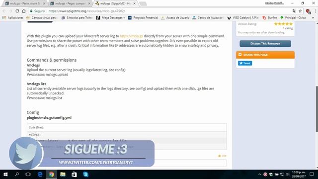 ATERNOS !! Pega y Analiza Tus LOGS con MCLO.GS - Personaliza Tu Server [2017][Full] | Español смотреть онлайн