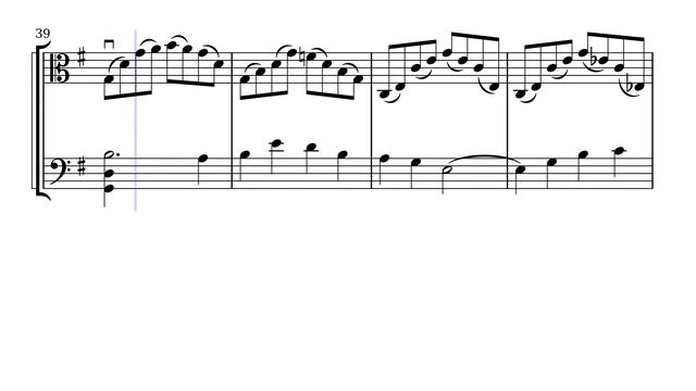 Danny Boy - Viola, Cello Duet