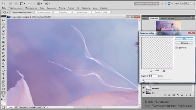Photoshop Делаем коллаж с волшебницей Часть №3 Елена Минакова смотреть онлайн