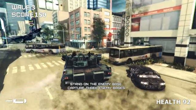 GEARGUNS - Tank offensive ... #1 играем ... 1 level tutorial смотреть онлайн