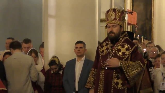 Митрополит Иларион. Божественная Литургия. Пасха 2019 * пр
