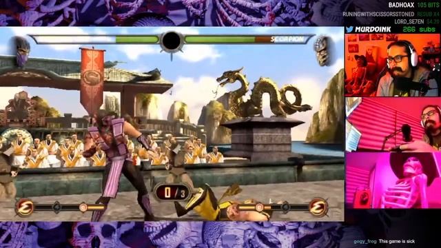 Mortal Kombat 9 Vita Bonus Challenge Tower смотреть онлайн