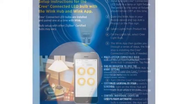Connected Cree LED Bulb смотреть онлайн