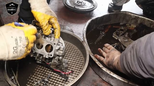 FİAT TEMPRA 1.6 MOTOR REKTEFİYE (BÖYLE YAĞ YAKAN VE KİRLİ BİR ARABA GÖRMEDİNİZ!)