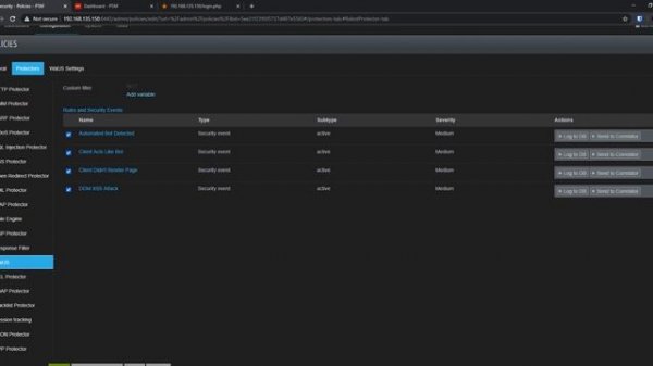 PT Application Firewall. 3 Настройка политики.