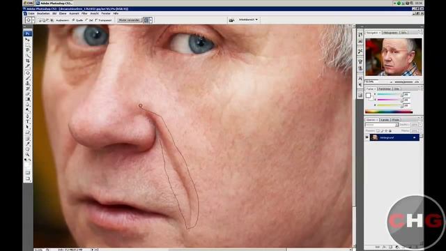 Photoshop CS3 Tutorial - Das Ausbessern Werkzeug (Augenringe,Falten und pickel entfernen.) смотреть онлайн