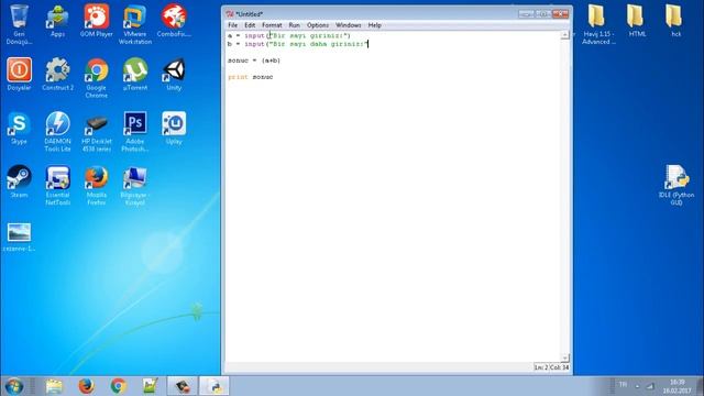 Python Dersleri 7 - raw input() ve input() смотреть онлайн