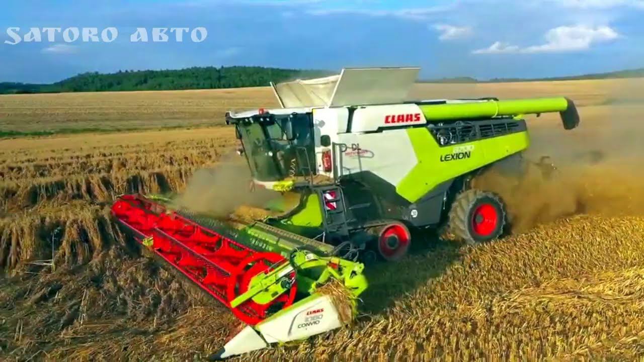 CLAAS LEXION 8700. Совершенство в деталях. смотреть онлайн