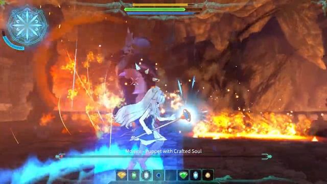 Little Witch Nobeta - Monica Boss Battle & Cutscene смотреть онлайн