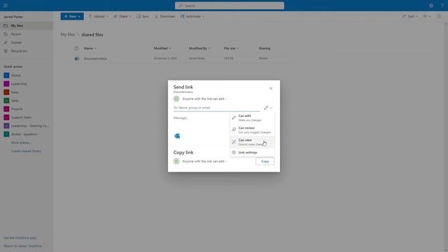 Enable File Sharing in Microsoft OneDrive смотреть онлайн
