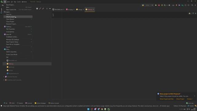 Божественная настройка IDE для Python Pycharm смотреть онлайн