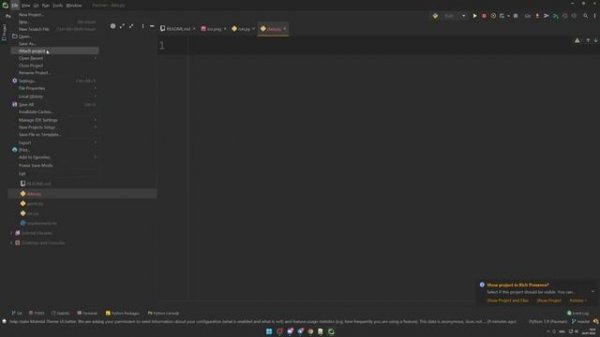 Божественная настройка IDE для Python Pycharm