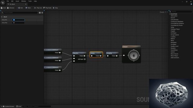 59 Добавление звуков окружения (Sound to the Environment) в Unreal Engine смотреть онлайн