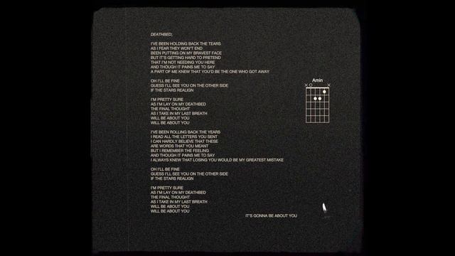 Will Killen - Deathbed [Lyrics + Chords] смотреть онлайн