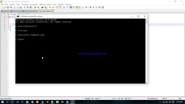 Java Programming Command Line Argument Tutorial In Bengali Part 4 смотреть онлайн