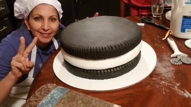 Cookie Oreo cake / pastel de galleta oreo???? смотреть онлайн