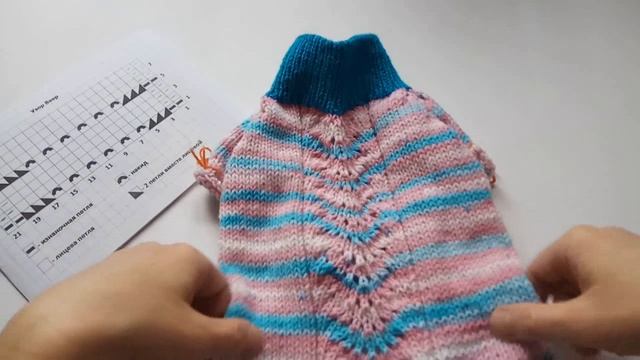 МК Как связать платье для мопса ч2 смотреть онлайн