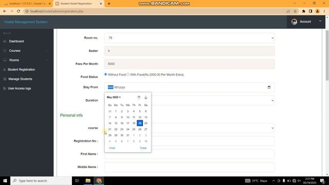 Hostel Management System In PHP with free source code смотреть онлайн