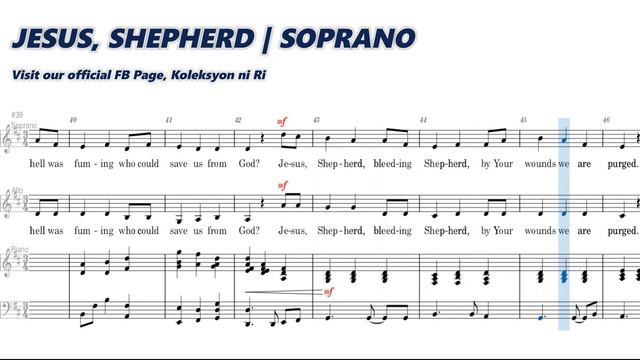 Jesus, Shepherd | Soprano | Piano смотреть онлайн