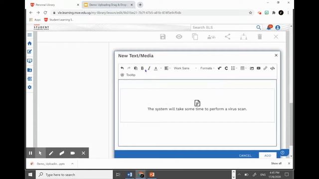 How to Upload Drag & Drop Slides or PPT into SLS (1st of 2) смотреть онлайн