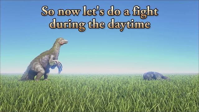 Therizinosaurus vs Megalosaurus || ARK: Survival Evolved || Cantex смотреть онлайн