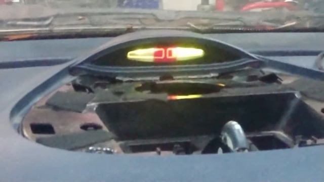 Дисплей парктроника W203 замена на лед. (W203 partronic display change background light to smd led) смотреть онлайн