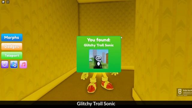 (BACKROOMS!) How to get ALL 20 NEW SONIC MORPHS in Find The Sonic Morphs [130] - ROBLOX смотреть онлайн