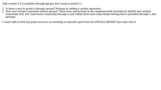Install MySQL 5.1 on Ubuntu 12.04 смотреть онлайн