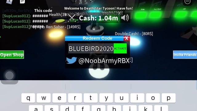 Death Star Tycoon All Codes Febuary 2022 смотреть онлайн