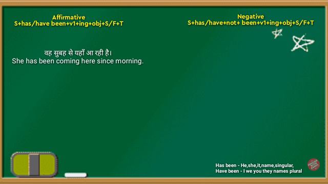 Present perfect continuous tense in hindi | Persent Perfect continuous | Use of Since & for | #tens смотреть онлайн