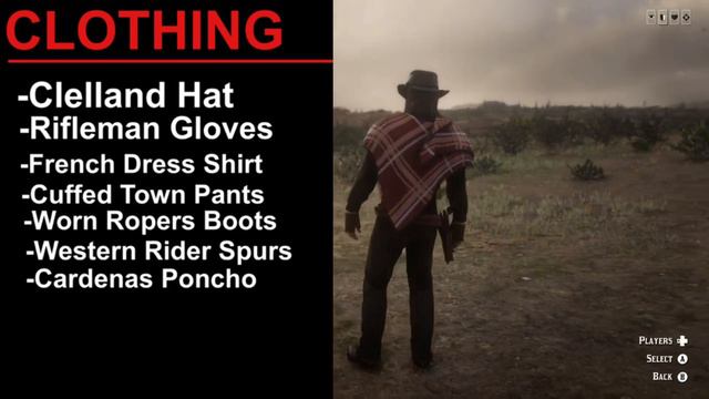 Cardenas Poncho Outfit | RDO смотреть онлайн