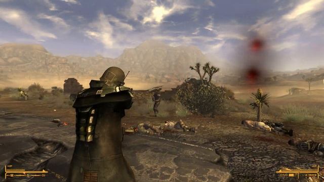 Fallout New Vegas - "Debug Megapistol" enhanced blood textures & EVE mod demos смотреть онлайн
