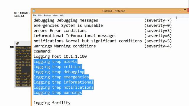 NTP CISCO with syslog TAGALOG смотреть онлайн