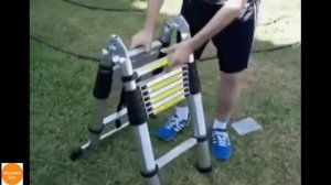 Телескопические, супер-компактные, алюминиевые, стремянки и лестницы из Китая!