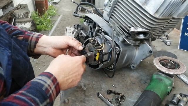 Электронное зажигание на ЯВУ 350 638 за 10 минут. смотреть онлайн