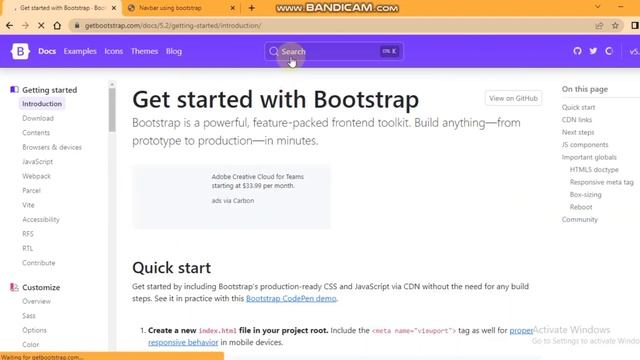 How to make #responsive navbar using Bootstrap || Fully responsive toggle Navbar || Bootstrap5 смотреть онлайн