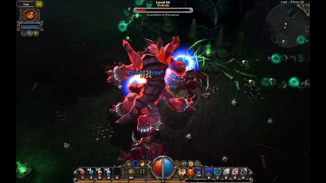 Torchlight Ordrak - lvl32 Destroyer with Devastate build смотреть онлайн