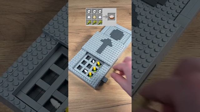 Манйкрафт тортик из лего ?? #лего #майнкрафт