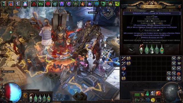 POE 3.13 THE Carrion Golem Build Update 2 | 12 Auras | A8 Footage смотреть онлайн