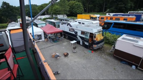 Double decker RV - meeting SchiederSee 2017