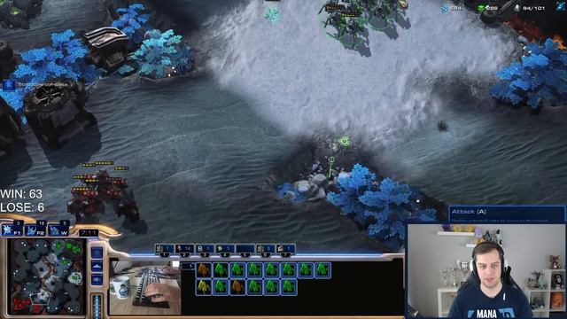 SHOCKING ATTACK OF FAMOUS YOUTUBER! Stalker Only to Grandmaster #20 StarCraft 2 смотреть онлайн