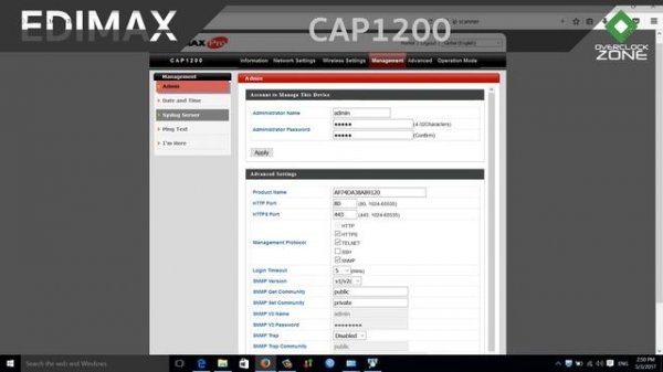 รีวิว EDiMAX CAP1200 : Wireless Access Point