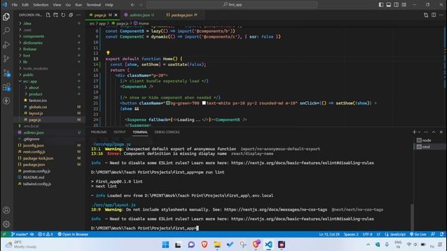 Next.js 13 Tutorial #37 || Mastering ESLint for Supercharged Development || In Nepali смотреть онлайн
