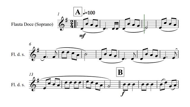 Jingle Bells (Bate o Sino) - Músicas de Natal - Partitura para Flauta Doce (Soprano) (COVER)- GRÁTI смотреть онлайн