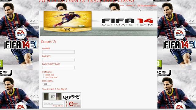 FIFA 14 Ultimate team free Money hack /nodownload/nosurvey/ смотреть онлайн